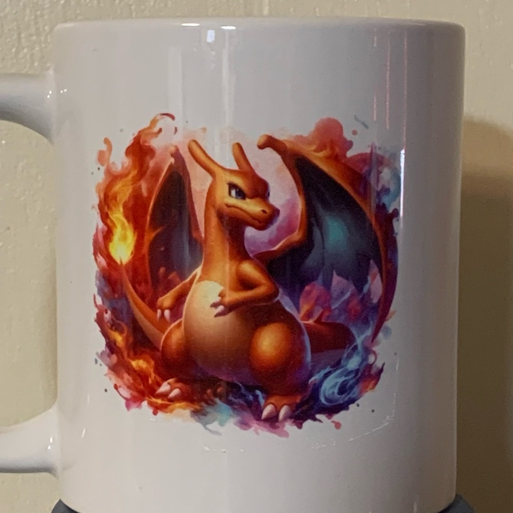 Charizard White Mug